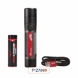 Linterna de enfoque giratorio de 1100 L recargable USB REDLITHIUM™